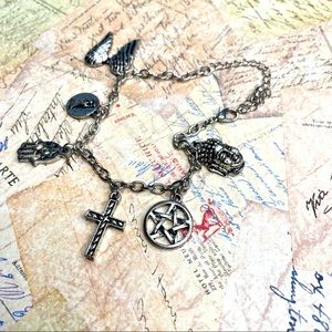 Supernatural Inspired Charm Bracelet